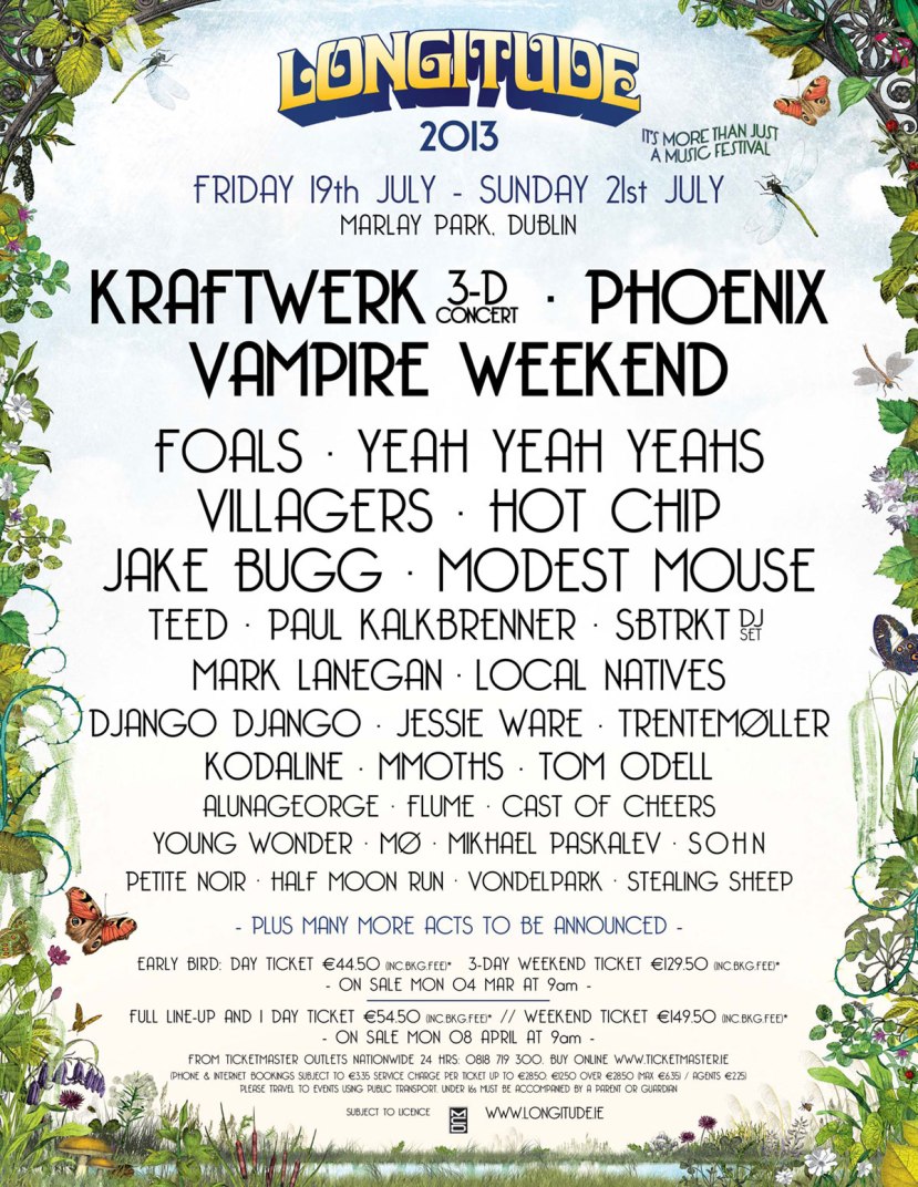 Longitude Festival Poster