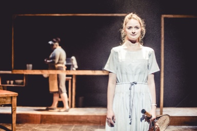 Lisa Walsh in The Lesson at Project Arts Centre. Image 4 by Dara Munnis