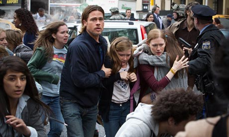Brad Pitt in World War Z