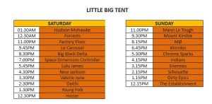 Electric Picnic - Little Big Tent