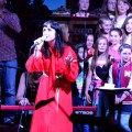 Nina Hynes sings at Trailblazery