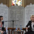 Mariella Frostrup & Sinead Gleeson at Borris Festival, Carlow
