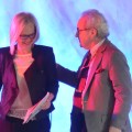 Mariella Frostrup with John Banville