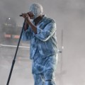 Kanye West on stage, Marlay Park