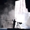 Kanye West with Obelisk at Marlay Park