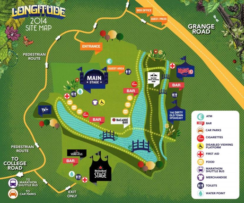 longitude Site Map 2014