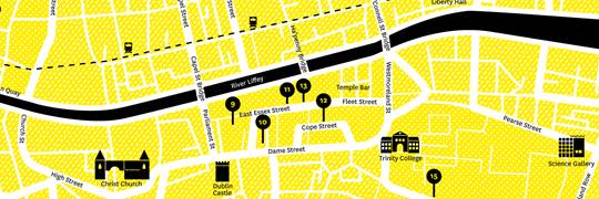 Dublin Gallery Map