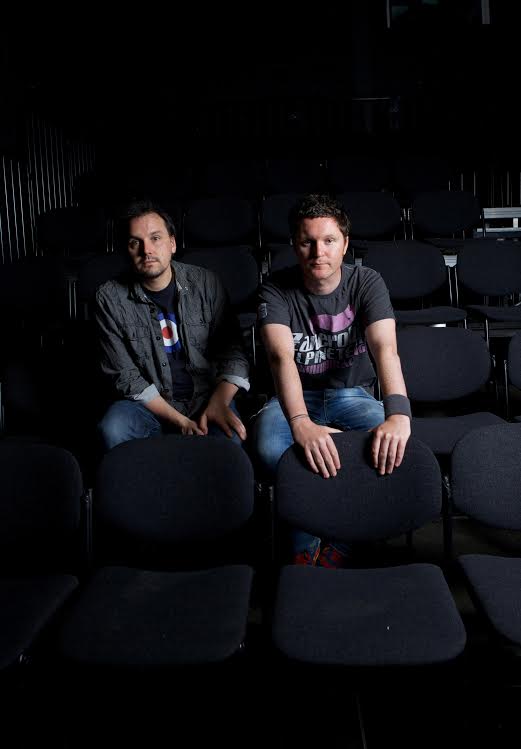 Gary Keegan and Feidlim Canon of Broken TalkersPic Darragh Kane