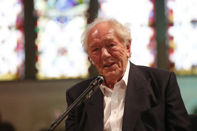 Michael Gambon - Photo by DALKEY BOOKFEST TWITTER ACC